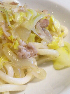 シンプル焼きうどん(塩味)-レシピのメイン写真