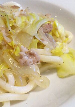 シンプル焼きうどん(塩味)-レシピのメイン写真