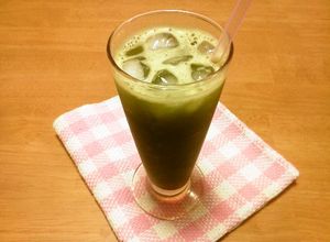 粉末緑茶で甘いアイスグリーンティー風♪-レシピのメイン写真