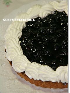 ブルーベリー・チーズタルト-レシピのメイン写真