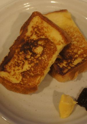 朝食に♪甘さ控えめ簡単☆フレンチトースト-レシピのメイン写真