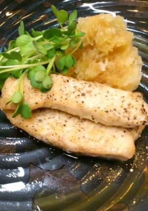 マグロのおろしポン酢ステーキ☆-レシピのメイン写真