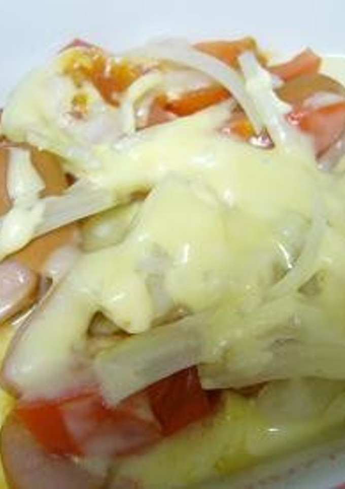 皮なしウインナーとトマトのチーズ-レシピのメイン写真