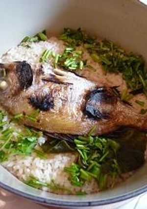 ルクルーゼでふっくら鯛飯☆-レシピのメイン写真