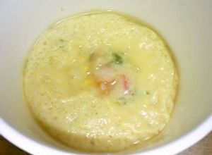 シーフードヌードルで簡単茶碗蒸し-レシピのメイン写真