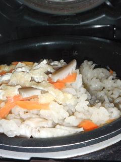 炊き込みご飯だよ-レシピのメイン写真