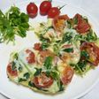 レンジで!豆苗のスパニッシュオムレツ☆