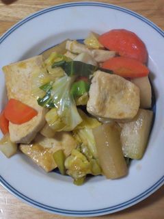 豆腐と大根の野菜炒め-レシピのメイン写真