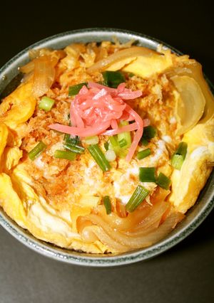 カロリーダウン自在♡衣なし。でも鶏カツ丼-レシピのメイン写真