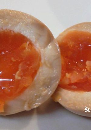 *黄身まで美味しい♪味付き卵*-レシピのメイン写真
