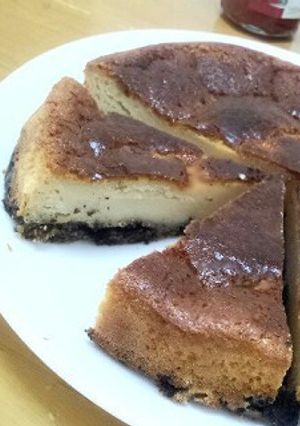【簡単】ミキサーで！濃厚チーズケーキ-レシピのメイン写真