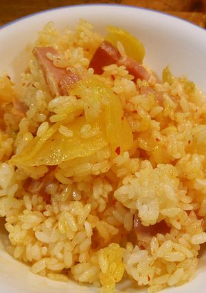 キムチとたくわんでキムタクご飯-レシピのメイン写真