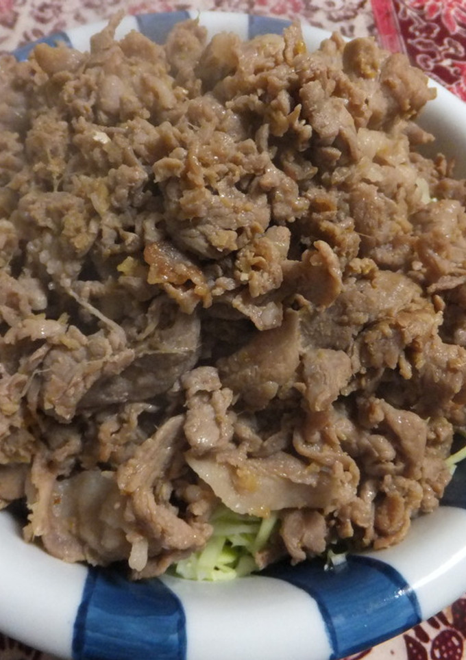 つゆだく豚の生姜焼き-レシピのメイン写真