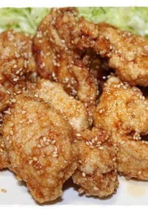 みんな大好物＊鶏胸肉の甘辛スティック揚げ-レシピのメイン写真