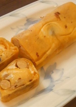 お豆な卵焼きo(^-^)o-レシピのメイン写真
