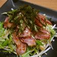 カリカリベーコンと水菜のサラダ☆