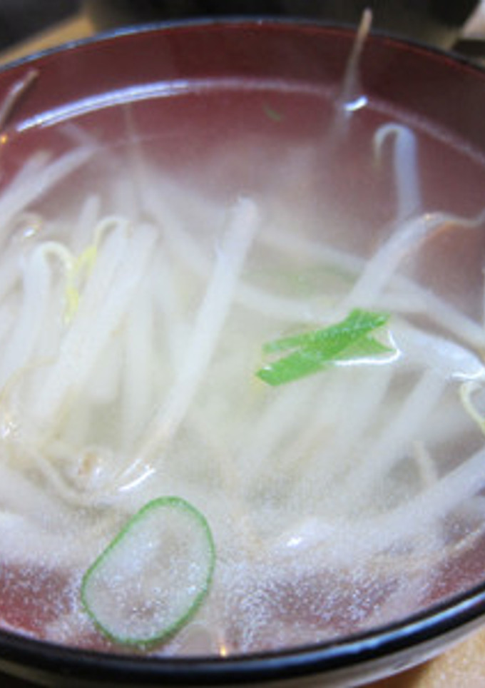 簡単でおいしい！もやしスープ-レシピのメイン写真