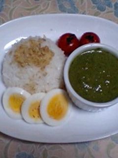 ほうれん草のカレー-レシピのメイン写真