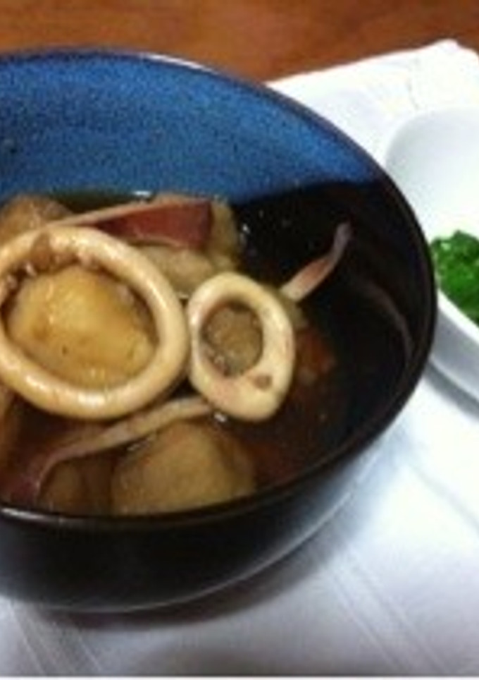 柔らかーいイカと里芋の煮物-レシピのメイン写真