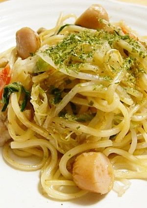 コロコロウインナー入り塩&ソース焼きそば-レシピのメイン写真