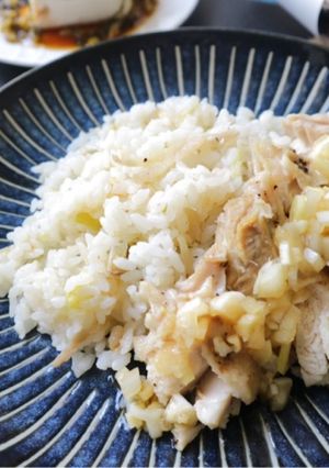 炊くだけカオマンガイ♬（チキンライス）-レシピのメイン写真