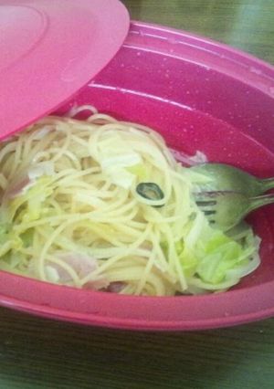 シリコンスチーマーで春キャベツのパスタ-レシピのメイン写真