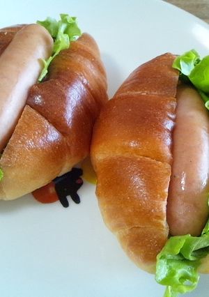 ソーセージサンド-レシピのメイン写真