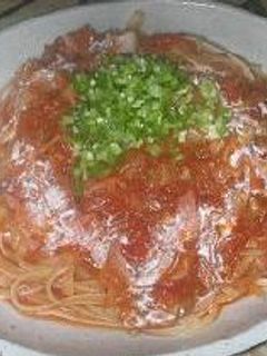 チリトマトクリームソースのスパゲティ-レシピのメイン写真