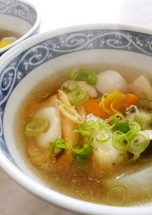 お正月に！縁起のよい白だしのお雑煮-レシピのメイン写真