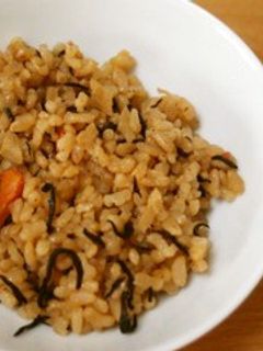 冷えに効く!☆乾物野菜生姜炊き込みごはん-レシピのメイン写真