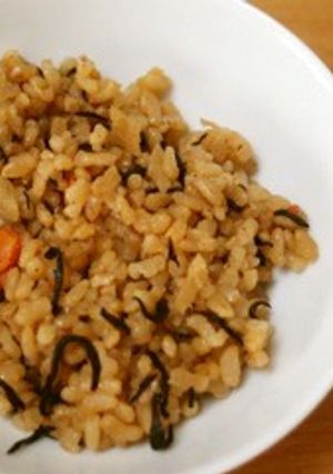 冷えに効く！☆乾物野菜生姜炊き込みごはん-レシピのメイン写真