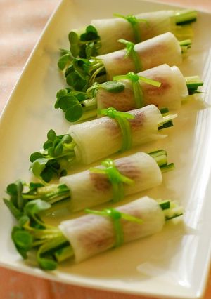 大根の梅野菜巻き-レシピのメイン写真
