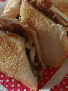 チキンの照り焼きサンド-レシピのメイン写真