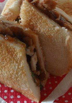 チキンの照り焼きｻﾝﾄﾞ-レシピのメイン写真
