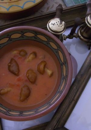 トマトなめこスープ-レシピのメイン写真
