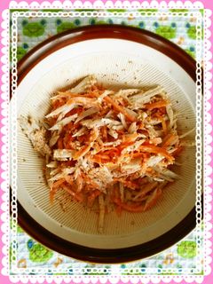 ごぼうの味噌マヨサラダ-レシピのメイン写真