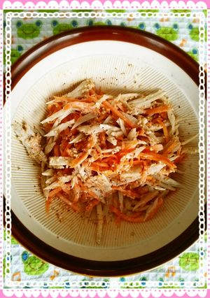 ごぼうの味噌マヨサラダ-レシピのメイン写真