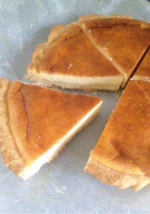 混ぜて焼くだけ！濃厚ベイクドチーズケーキ-レシピのメイン写真