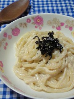 たらこのクリームうどん-レシピのメイン写真