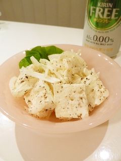 新玉葱とはんぺんのマヨネーズ和え-レシピのメイン写真