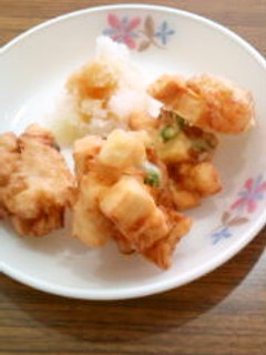 高野豆腐のかき揚げ-レシピのメイン写真