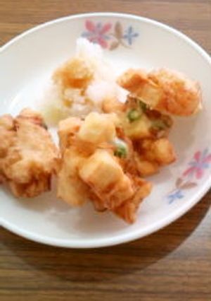 高野豆腐のかき揚げ-レシピのメイン写真