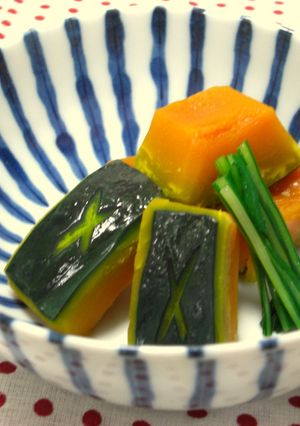 ちょっとこ洒落た☆彡かぼちゃの煮物♪-レシピのメイン写真