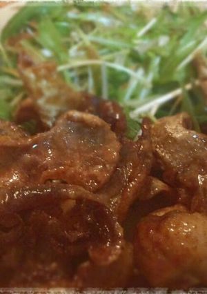 甘辛鶏皮-レシピのメイン写真
