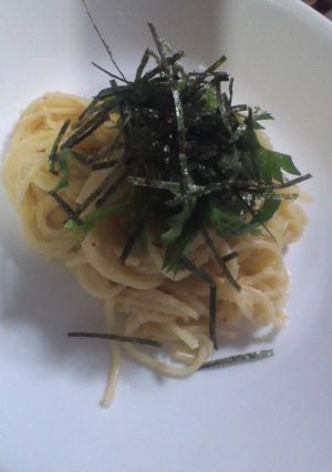 maimaiのめんたいスパ♪-レシピのメイン写真