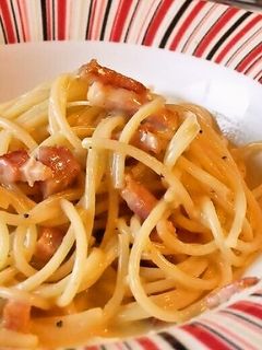 ヘルシーだけど濃厚!豆乳カルボナーラ-レシピのメイン写真