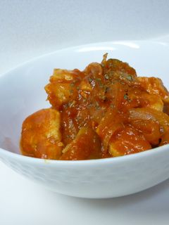 チキンと茄子のトマト煮込み-レシピのメイン写真