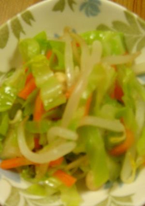 春キャベツの和え物(保育園の給食)-レシピのメイン写真