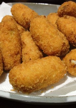はじめてのカニクリームコロッケ-レシピのメイン写真