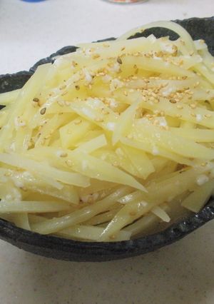 シャキ②ポテトのナムル風サラダ-レシピのメイン写真